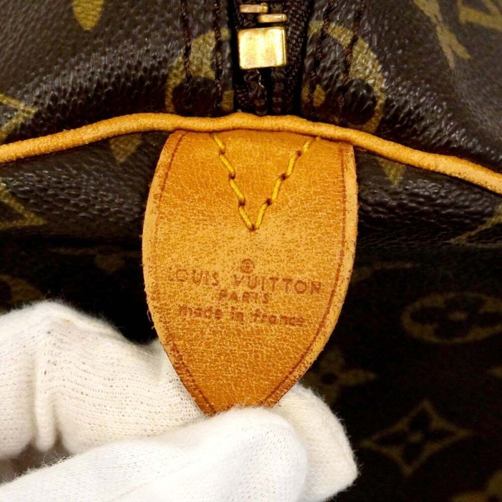 LOUIS VUITTON Brown Monogram Keepall 55 Boston Bag - Picture 5 of 16